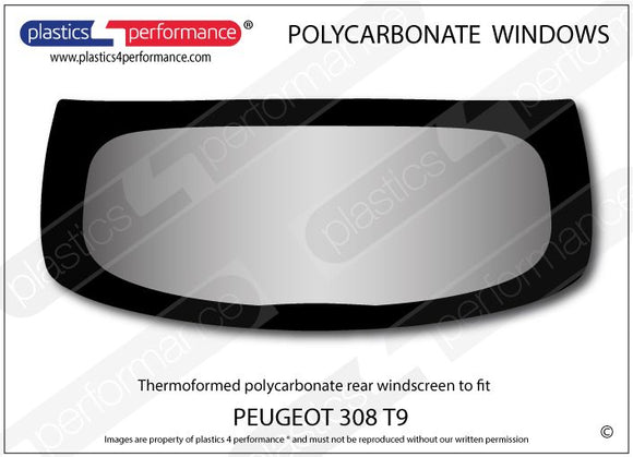 ポリカーボネート ウインドウキット｜Peugeot 308 2nd Generation T9 - Hatchback