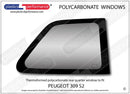 ポリカーボネート ウインドウキット｜Peugeot 309 Phase 2 - 3dr Hatchback