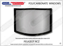 ポリカーボネート リアウインドウ｜Peugeot RCZ