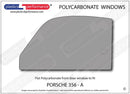 ポリカーボネート ウインドウキット｜Porsche 356 A