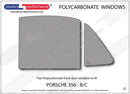 ポリカーボネート ルーバー付きウインドウキット｜Porsche 356 B/C