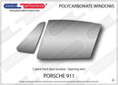 ポリカーボネート 左フロントドアウインドウ｜Porsche 911/ 912