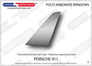 ポリカーボネート 左フロントベントウインドウ｜Porsche 911/ 912