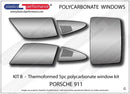 ポリカーボネート ウインドウキット｜Porsche 911/ 912
