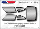 ポリカーボネート ウインドウキット｜Porsche 911/ 912
