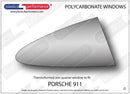 ポリカーボネート 右リアクォーターウインドウ｜Porsche 911/ 912