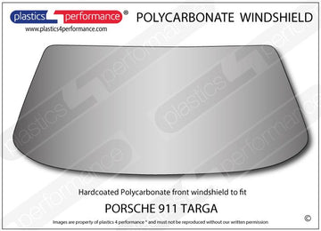 ポリカーボネート フロントウインドスクリーン｜Porsche 911 Targa