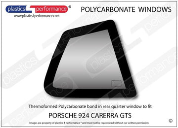 ポリカーボネート 右リアクォーターウインドウ｜Porsche 924 Carrera GTS