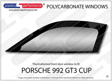 ポリカーボネート ウインドウキット｜Porsche 992 GT3 Cup