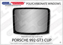 ポリカーボネート ウインドウキット｜Porsche 992 GT3 Cup