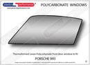 ポリカーボネート ウインドウキット｜Porsche 993