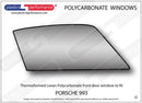 ポリカーボネート ウインドウキット｜Porsche 993