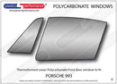 ポリカーボネート ルーバー付きウインドウキット｜Porsche 993