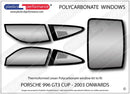 ポリカーボネート ルーバー付きウインドウキット｜Porsche 996 GT3 Cup
