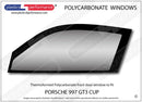 ポリカーボネート ウインドウキット｜Porsche 997 GT3 Cup