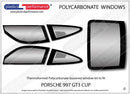 ポリカーボネート ルーバー付きウインドウキット｜Porsche 997 GT3 Cup