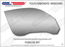 ポリカーボネート ウインドウキット｜Porsche 997