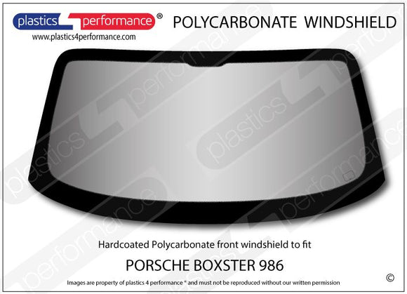 ポリカーボネート フロントウインドスクリーン｜Porsche Boxster 986