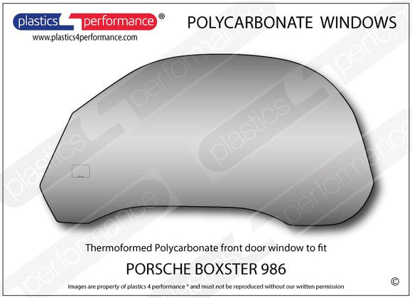 ポリカーボネート ウインドウキット｜Porsche Boxster 986