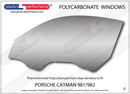 ポリカーボネート ウインドウキット｜Porsche Cayman 718 (982)