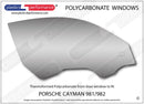 ポリカーボネート ウインドウキット｜Porsche Cayman 981