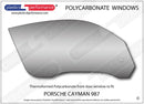 ポリカーボネート ウインドウキット｜Porsche Cayman 987
