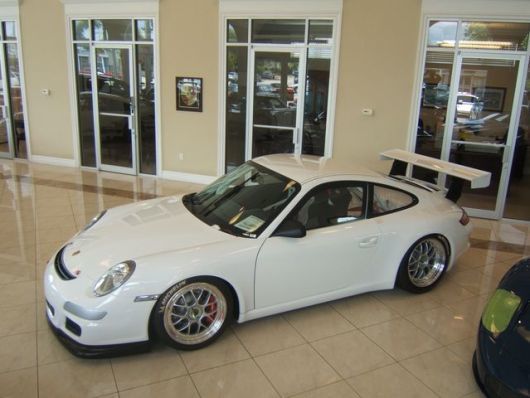 ポリカーボネート ルーバー付きウインドウキット｜Porsche 997 GT3 Cup