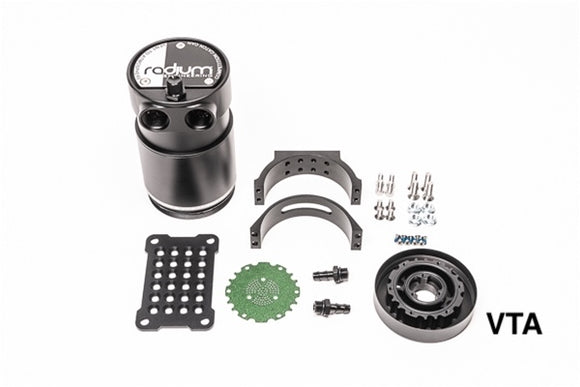 ユニバーサル エアオイルセパレーター（AOS-R）– VTE / VTA 選択可能 | Radium Engineering Universal Air-Oil Separator Return