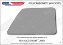 ポリカーボネート ウインドウキット｜Renault 5 Maxi Turbo