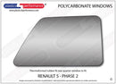 ポリカーボネート 右リアクォーターウインドウ｜Renault 5 2nd Generation