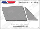 ポリカーボネート ウインドウキット｜Renault Alpine A110 Berlinette