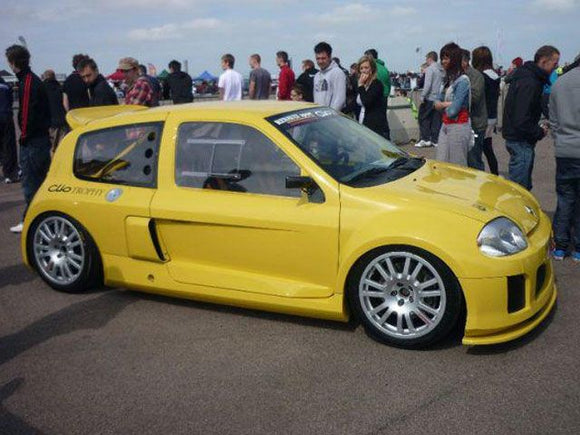 ポリカーボネート ウインドウキット｜Renault Clio Mk2 - 3dr Hatchback