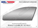 ポリカーボネート ウインドウキット｜Renault Clio MK4 RS R3T