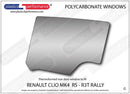 ポリカーボネート ウインドウキット｜Renault Clio MK4 RS R3T