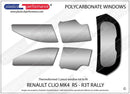 ポリカーボネート ウインドウキット｜Renault Clio MK4 RS R3T