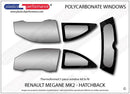 ポリカーボネート ウインドウキット｜Renault Megane MK2/ R26R - 3dr Hatchback