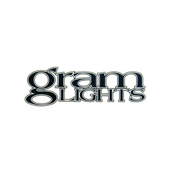 RAYS No.3 REPAIR STICKER GRAMLIGHTS 80MM BK