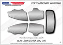 ポリカーボネート ウインドウキット｜SEAT Leon MK2 1P