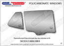 ポリカーボネート 右リアドアウインドウ｜Skoda Fabia MK4