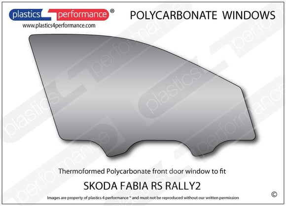 ポリカーボネート ウインドウキット｜Skoda Fabia RS Rally2