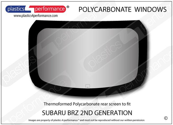 ポリカーボネート ウインドウキット｜スバル BRZ 2nd Generation