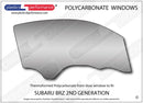 ポリカーボネート 右フロントドアウインドウ｜スバル BRZ 2nd Generation