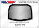 ポリカーボネート ウインドウキット｜スバル BRZ 1st Generation