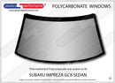 ポリカーボネート ウインドウキット｜スバル Impreza GC8 Sedan