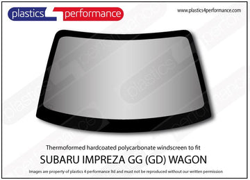 ポリカーボネート フロントウインドスクリーン｜スバル Impreza GG Wagon