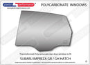 ポリカーボネート ウインドウキット｜スバル Impreza GR / GH