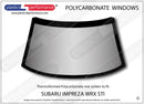 ポリカーボネート ウインドウキット｜スバル Impreza WRX Type R STI Coupe