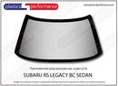 ポリカーボネート リアウインドウ｜スバル Legacy BC Sedan