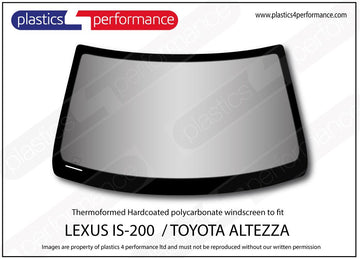 ポリカーボネート フロントウインドスクリーン｜トヨタ ALTEZZA XE10