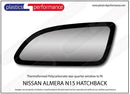 ポリカーボネート ウインドウキット｜日産 Almera N15 Hatchback
